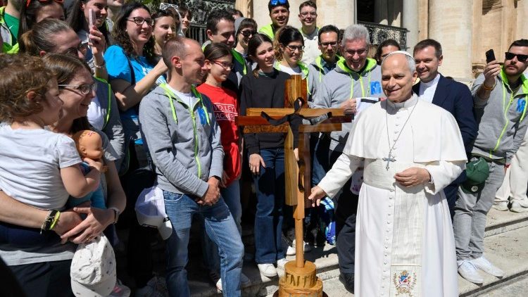 El Papa saluda a cuatro mil estudiantes de la Archidiócesis de Milán