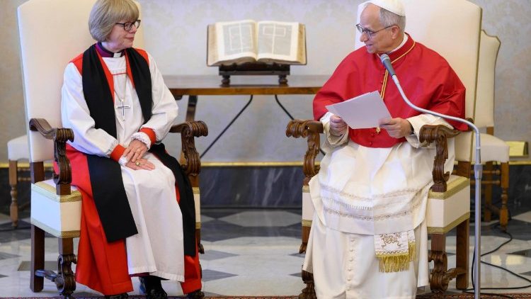 Sveti oče sprejel v avdienco canterburyjskega nadškofa