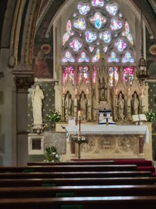 Visiting an Ordinariate parish in England as new Archbishop of Canterbury visits Rome